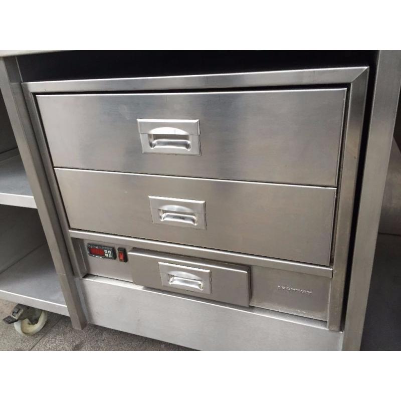 CATERING COMMERCIAL FAST FOOD BUN WARMER KITCHEN FRIEND CHICKEN CAFE SHOP KEBAB FAST FOOD KITCHEN