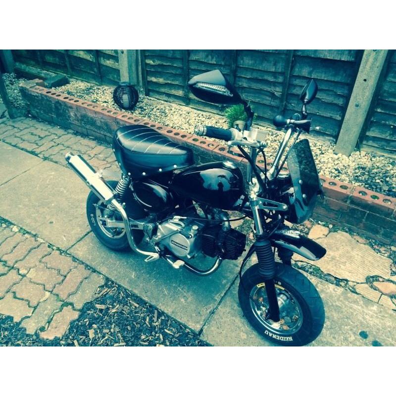 Monkey bike breaking