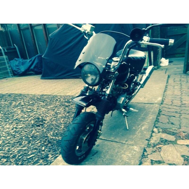 Monkey bike breaking
