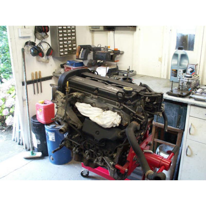 Zetec-E 2.0, full rebuild, comes with ancillaries, stand and FWD transmission.