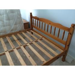KING SIZE pine bed