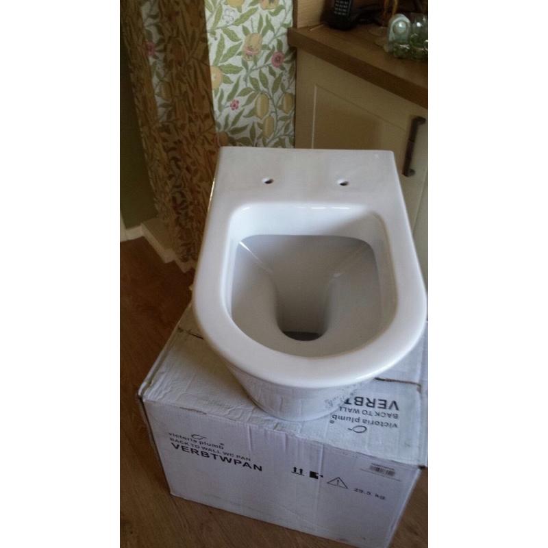 Victoria Plumb Toilet - Back To Wall WC Pan