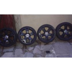 Vauxhall vectra 19 inch snowflake wheels