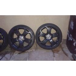 Vauxhall vectra 19 inch snowflake wheels