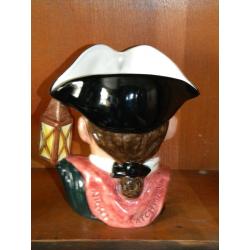 Royal Doulton Large 7" - Character Jugs from Williamsburg Night Watchman 1962