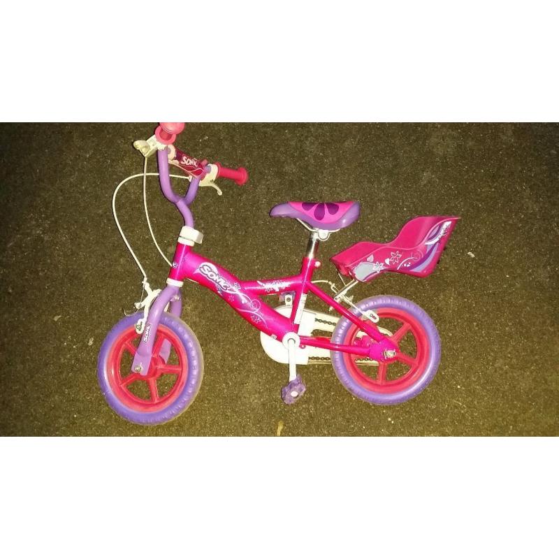 Girl Bike - Sonic Theme + Unisex helmet (grey)
