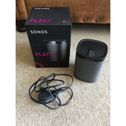 Sonos PLAY:1 - Wireless 2-way Speaker - Black