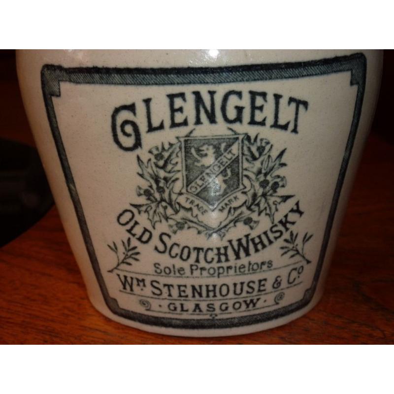 VERY COLLECTABLE GLENGELT SCOTTISH JUG GOOD CONDITION.