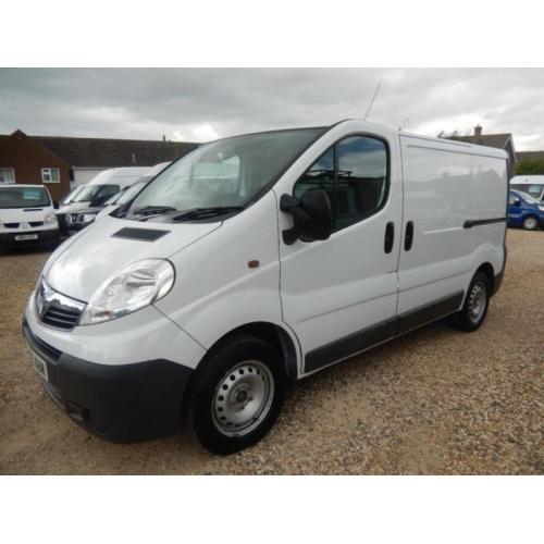 2009 59 VAUXHALL VIVARO 2.0 CDTI SWB 2900 REAR TAILGATE AND AIR CON 67252 MILES