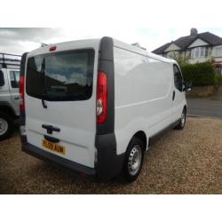 2009 59 VAUXHALL VIVARO 2.0 CDTI SWB 2900 REAR TAILGATE AND AIR CON 67252 MILES