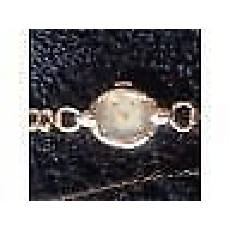 Ladies 9K gold Rotary watch and bracelet in good condition