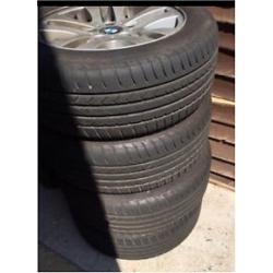 E90 BMW 3 Series 16" Alloy wheels, GREAT RUNFLAT TYRES