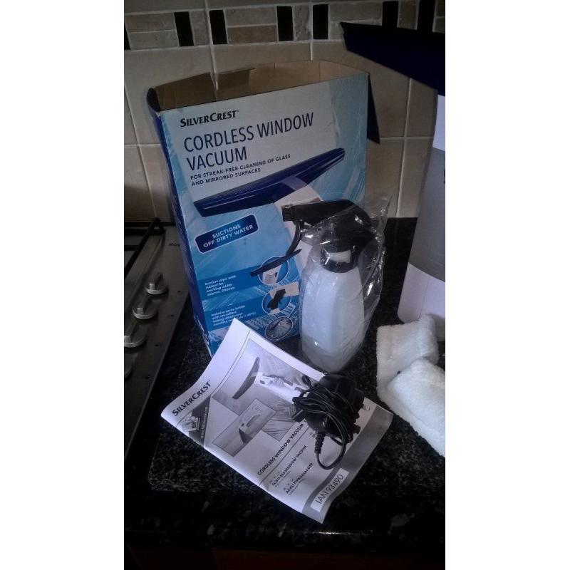 cordless window vacuum