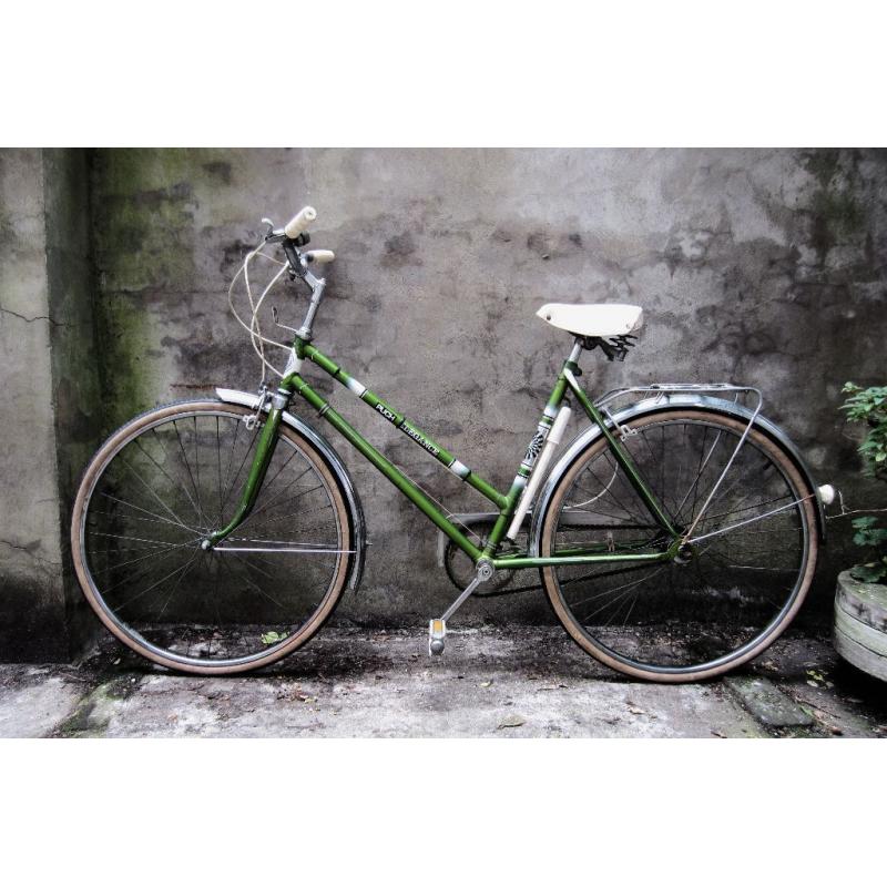 PUCH ELEGANCE, vintage ladies women's dutch style traditional road bike, 20 inch, 3 speed