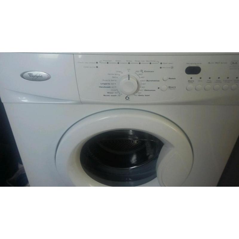 Whirlpool 6th sense washing machine
