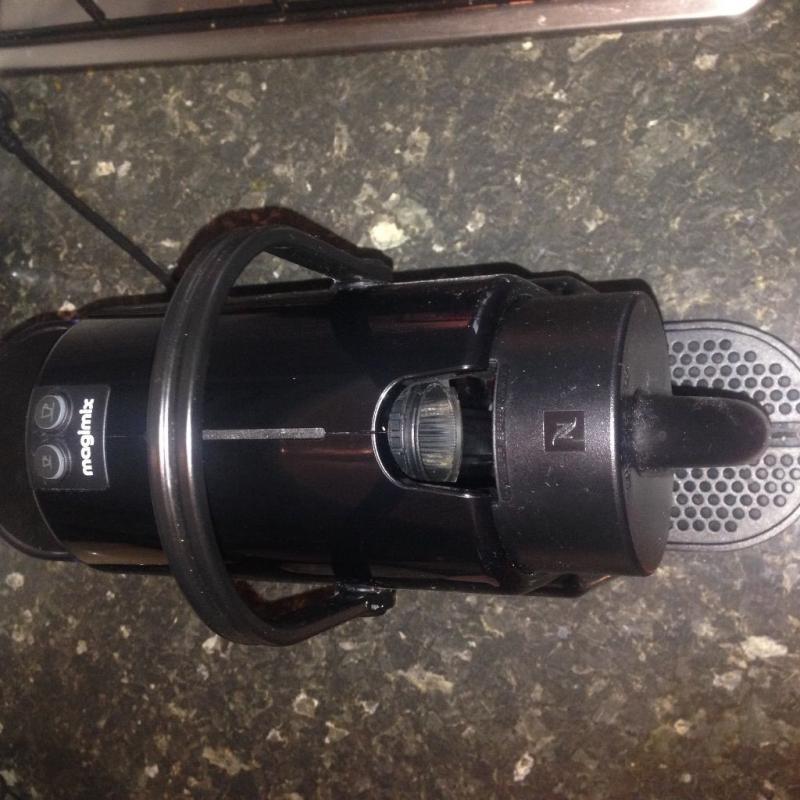 Nespresso magimix coffee machine