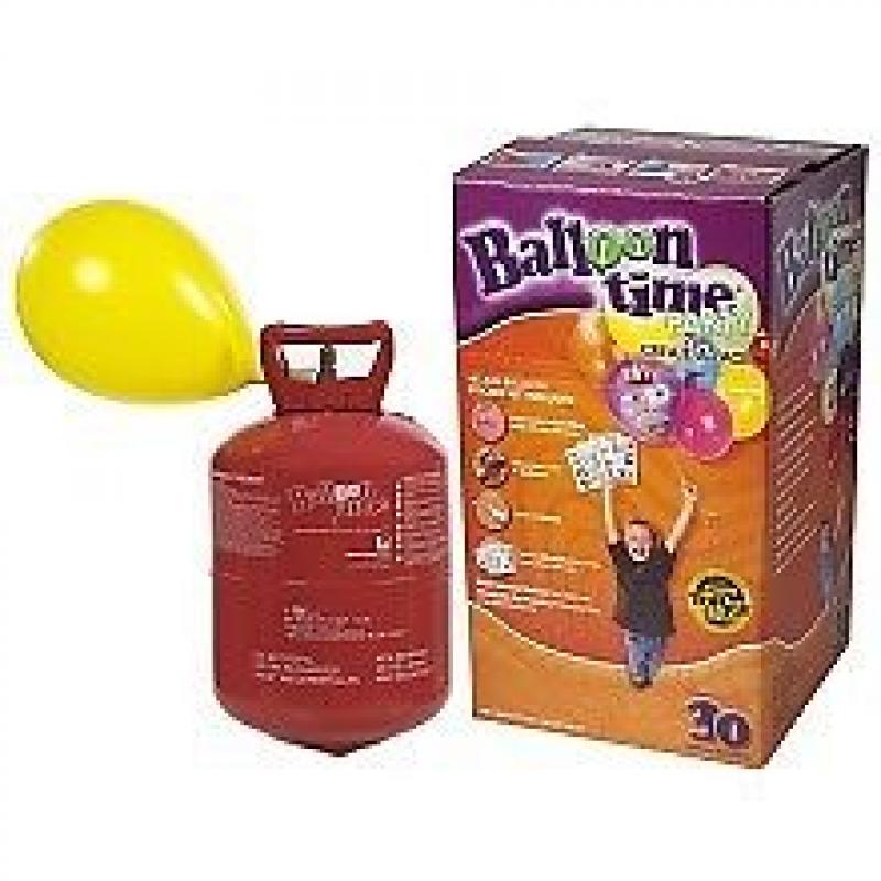 Helium canister