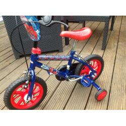 Childs Spider-Man bike. 12inch (nearly new)