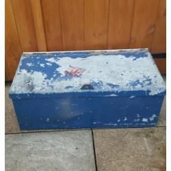 Tool box trunk/storage tin
