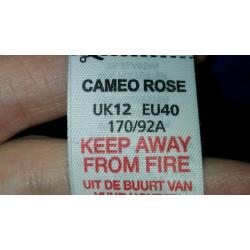 Cameo rose blue dress size 12