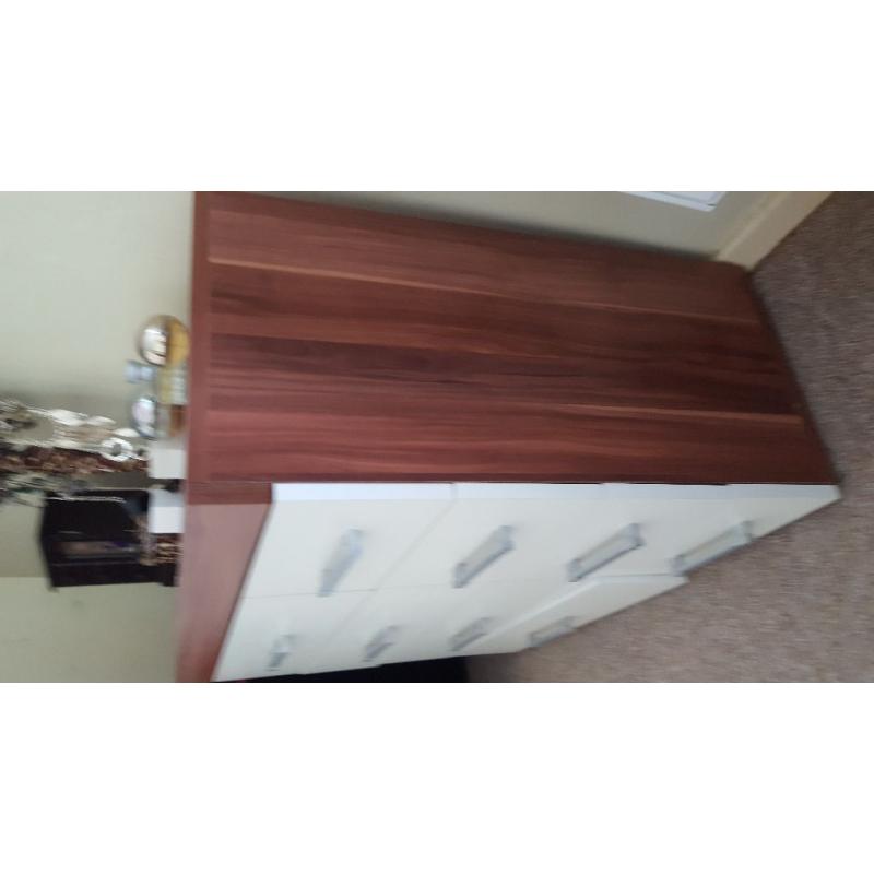 Wardrobe, Chest of Drawers and 2 Bedside Tables