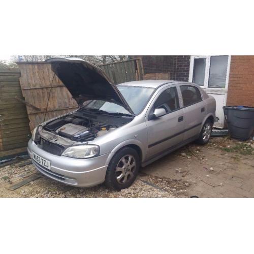 2003 vauxhall astra 1.4 16v parts for sale from low mileage example what you see is what is left