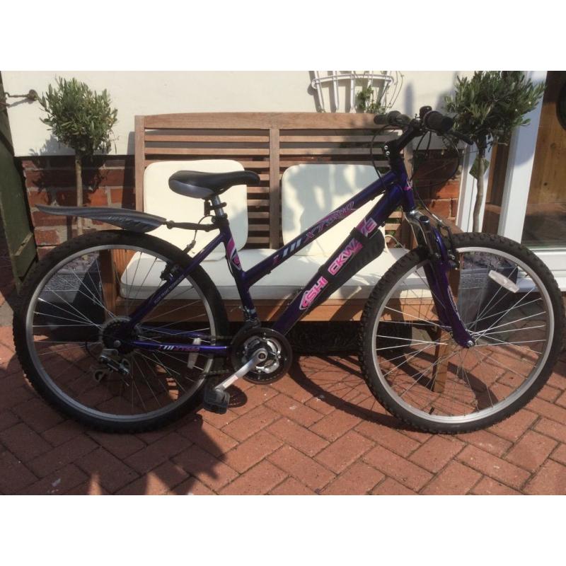Ladies mountain bike hardly ridden. Good condition