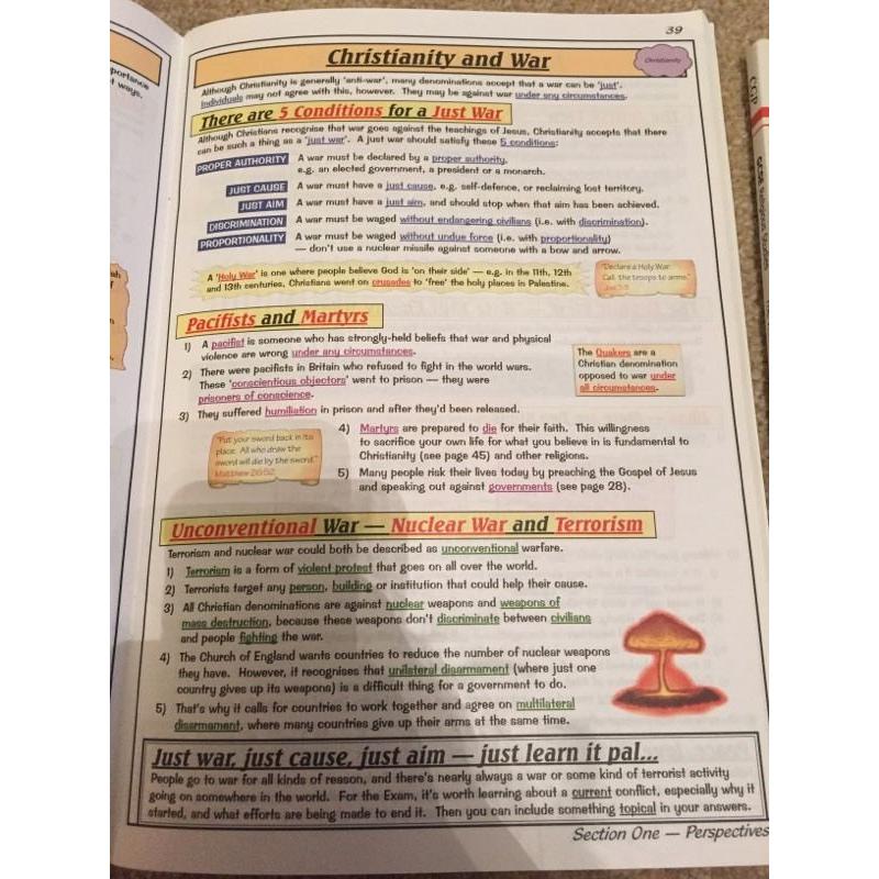 GCSE Religious Studies revision guide and workbook
