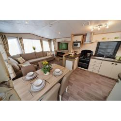 Brand New 2016 Double Glazed & Central Heated Two Bedroom Static Caravan For Sale Ready To View