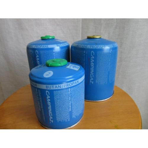 Campingaz butane/propane bottles CV470 450g, CV300 240g