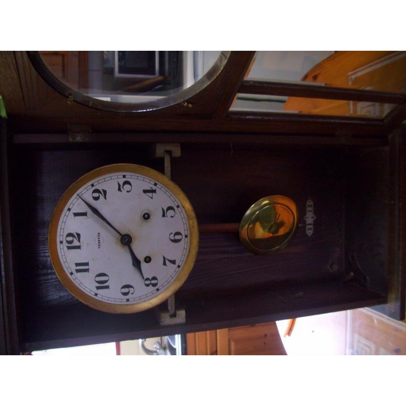 VINTAGE FRENCH VEDETTE WALL CLOCK