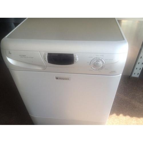 Silver hotpoint 7kg digital screen display condenser dryers good condition with guarantee
