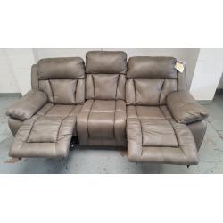 NEW ScS KENNEDY 3 SEATER POWER RECLINER & 1 POWER RECLINER ARMCHAIR & 1 ROCKER RECLINER ARMCHAIR