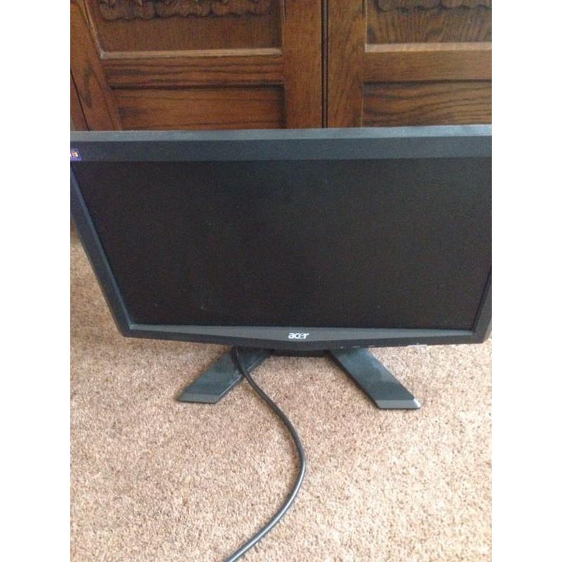 Acer LCD screen with power cable