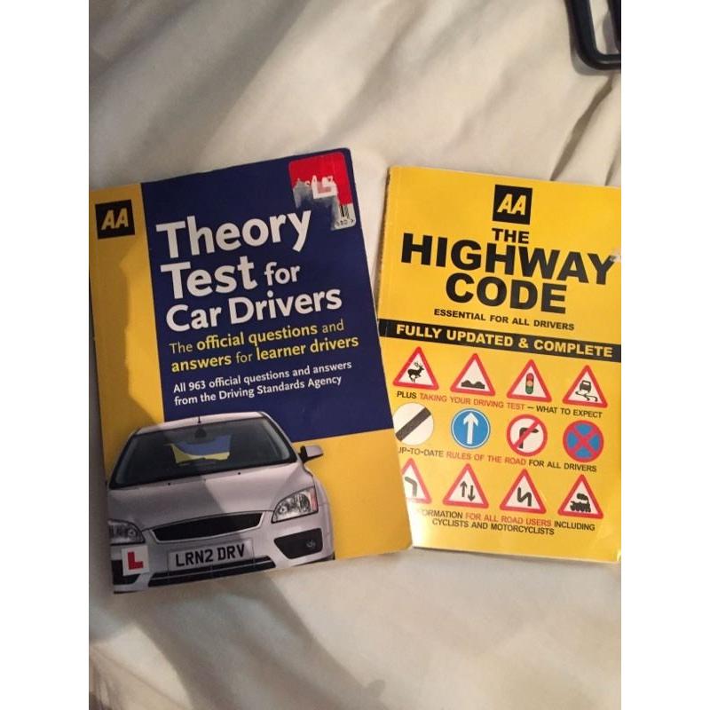 Theory Test Books (Expensive To Buy)