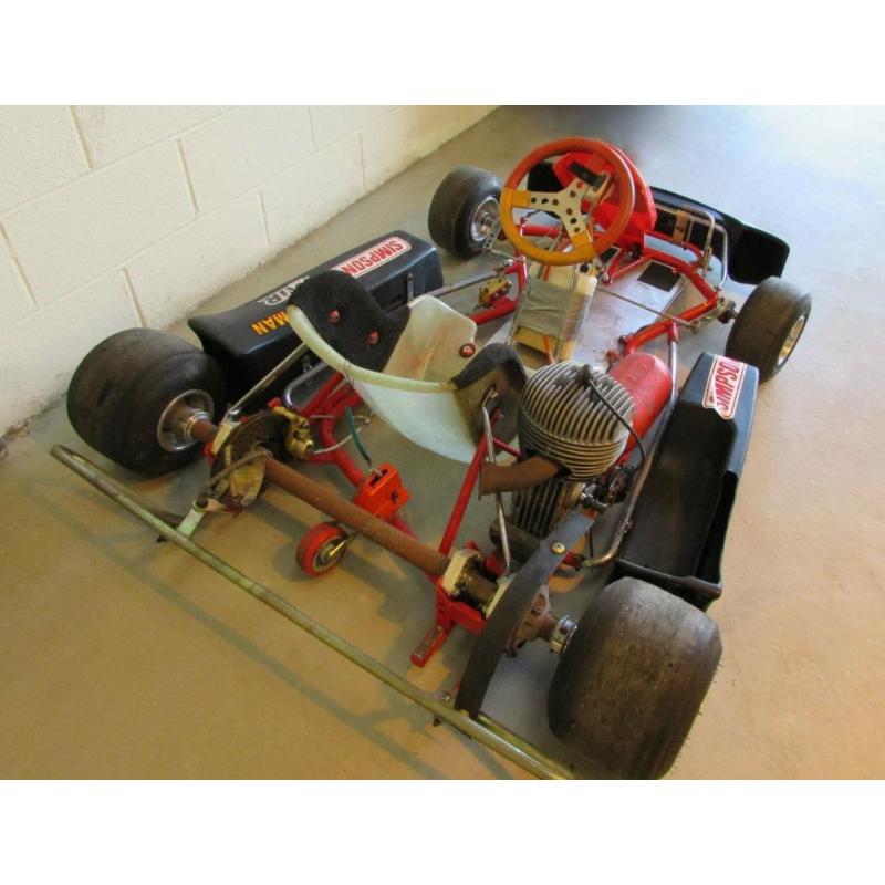 F100 PRE 95 SERIES DAP GREYHOUND GO KART CIK17 STAMPED 1994