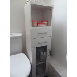Posseik Nizza Bathroom Cupboard White - excellent condition!