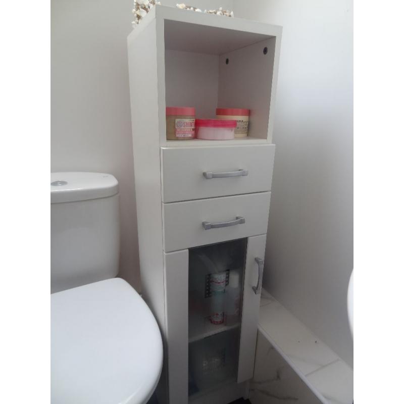 Posseik Nizza Bathroom Cupboard White - excellent condition!