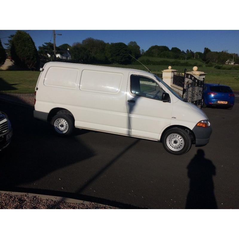 2003 Dec Toyota Hiace 2.5TD 280 S (Twin Rear Doors) Panel Van