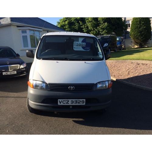 2003 Dec Toyota Hiace 2.5TD 280 S (Twin Rear Doors) Panel Van