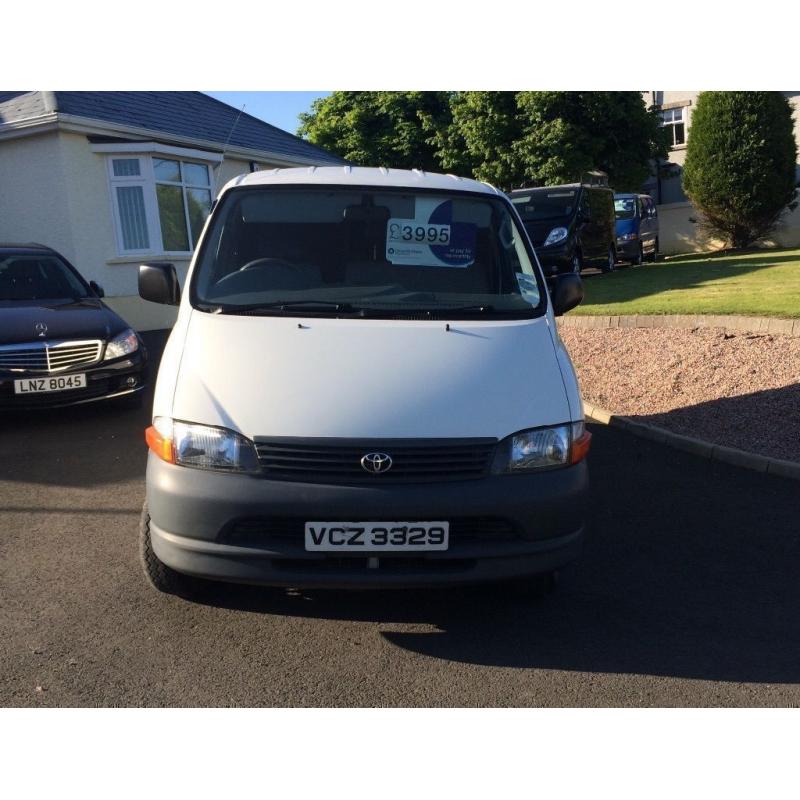 2003 Dec Toyota Hiace 2.5TD 280 S (Twin Rear Doors) Panel Van