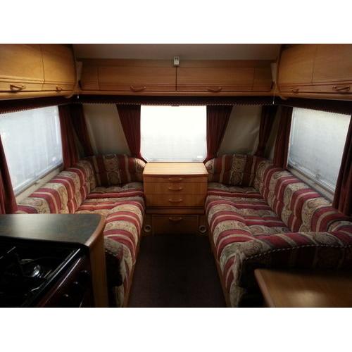 Swift conqueror 650 lux 2001 6 berth twin axle caravan