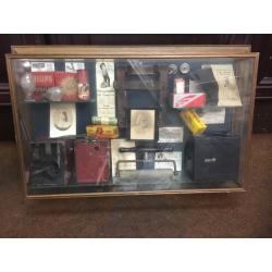 Photography display curiosity wall mounted vintage photography