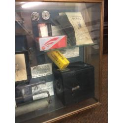 Photography display curiosity wall mounted vintage photography