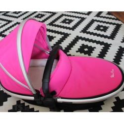 Pink silver cross surf