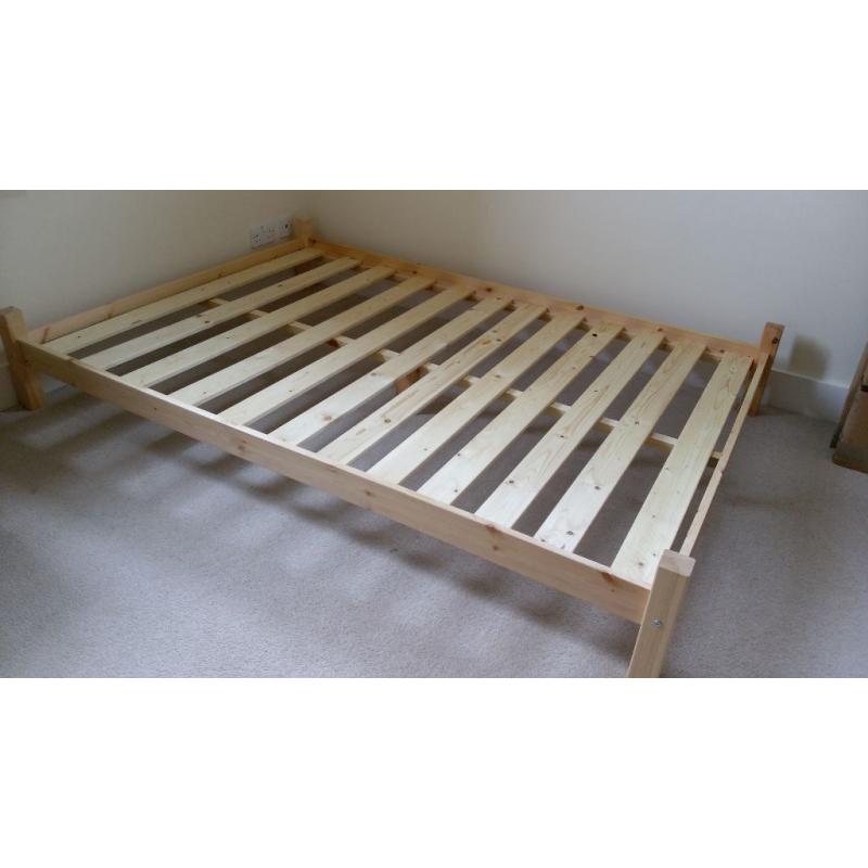 Pine Bed Frame made in the UK