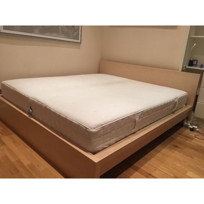 Super King Sized Bed Frame and Mattress