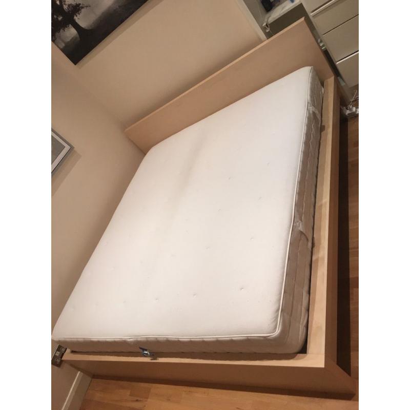 Super King Sized Bed Frame and Mattress