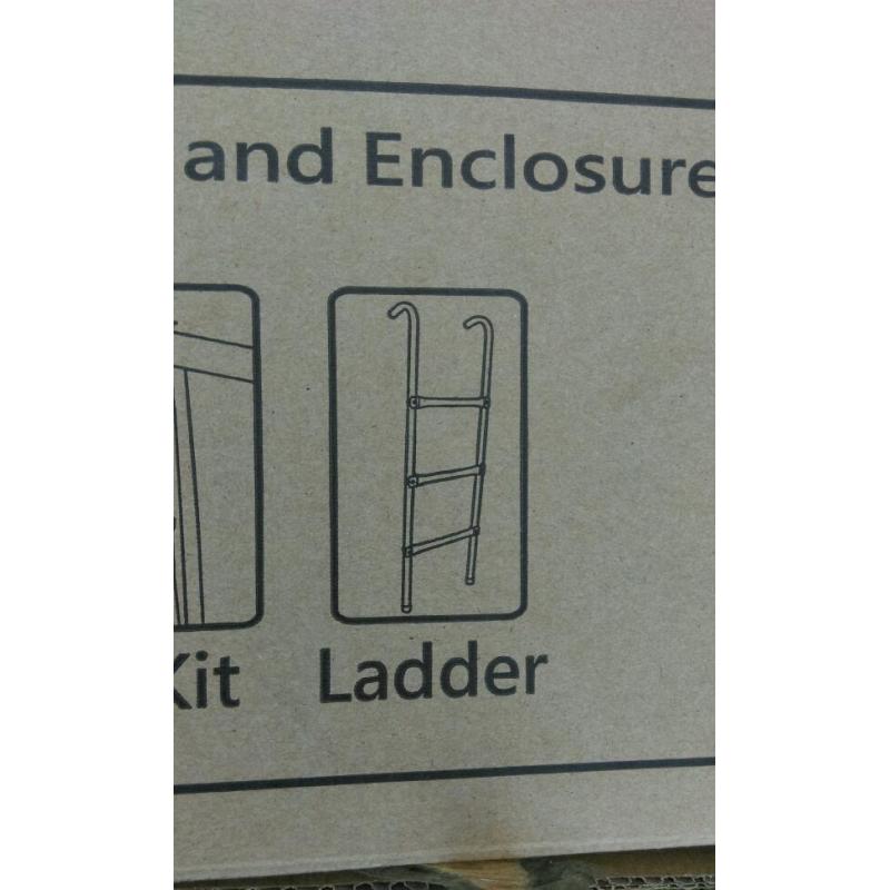 Brand New in Box Trampoline Ladder for 8ft, 10ft or 12ft Trampoline