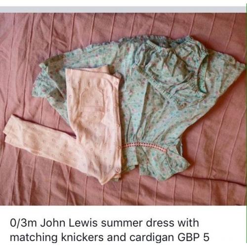0-3M girls clothes